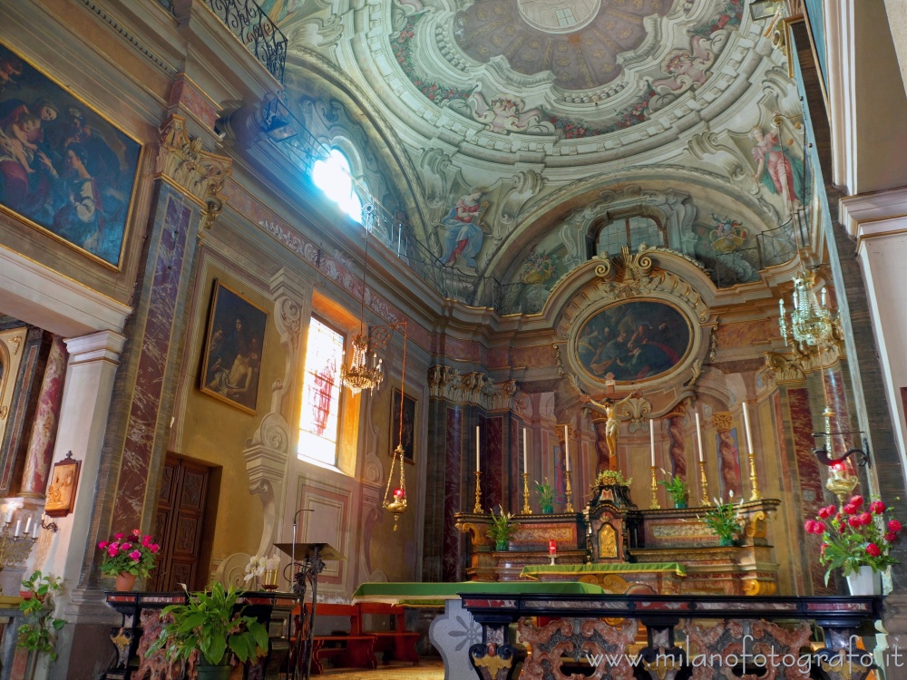Candelo (Biella, Italy) - Presbytery of the Church of San Pietro